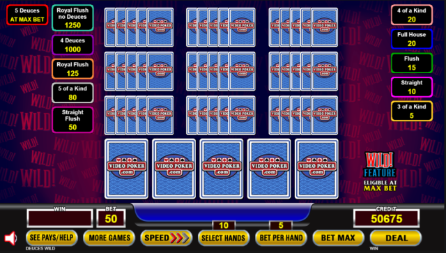DeucesWild5CreditPerLineBet.PNG