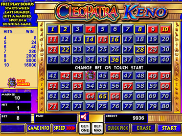 Online Keno  Play real casino games for free